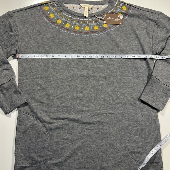 NWT Matilda Jane Just Imagine Cozy Sweatshirt Dress Size Large - Picture 7 of 10